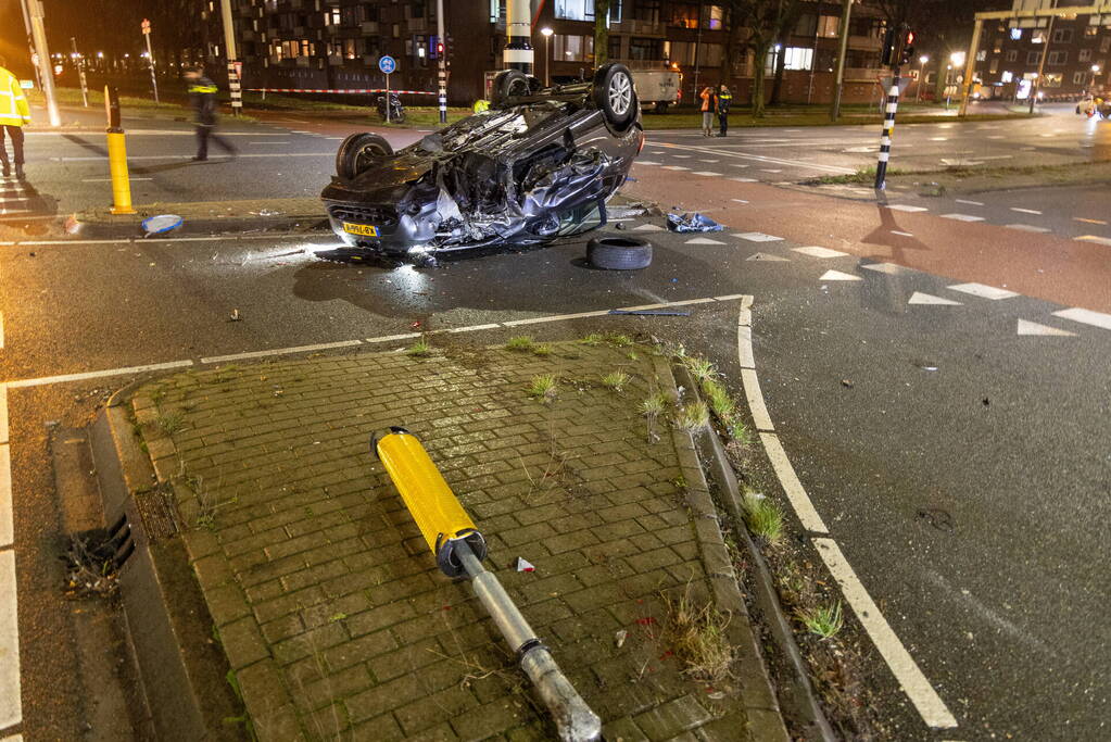 Drie gewonden bij ongeval op kruising