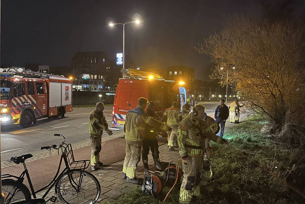 Duikers kammen sloot uit na aantreffen fiets