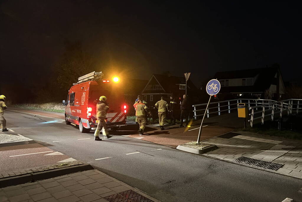 Duikers kammen sloot uit na aantreffen fiets