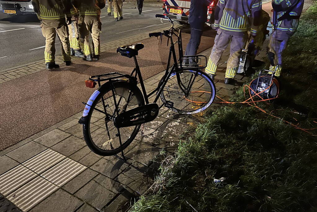 Duikers kammen sloot uit na aantreffen fiets