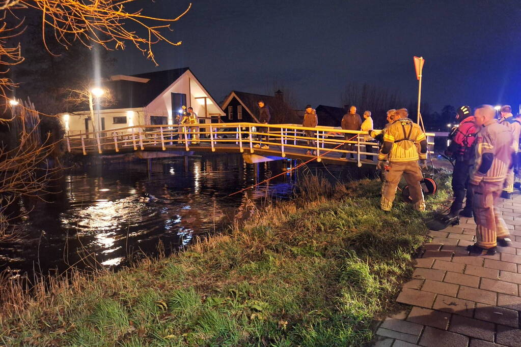 Duikers kammen sloot uit na aantreffen fiets