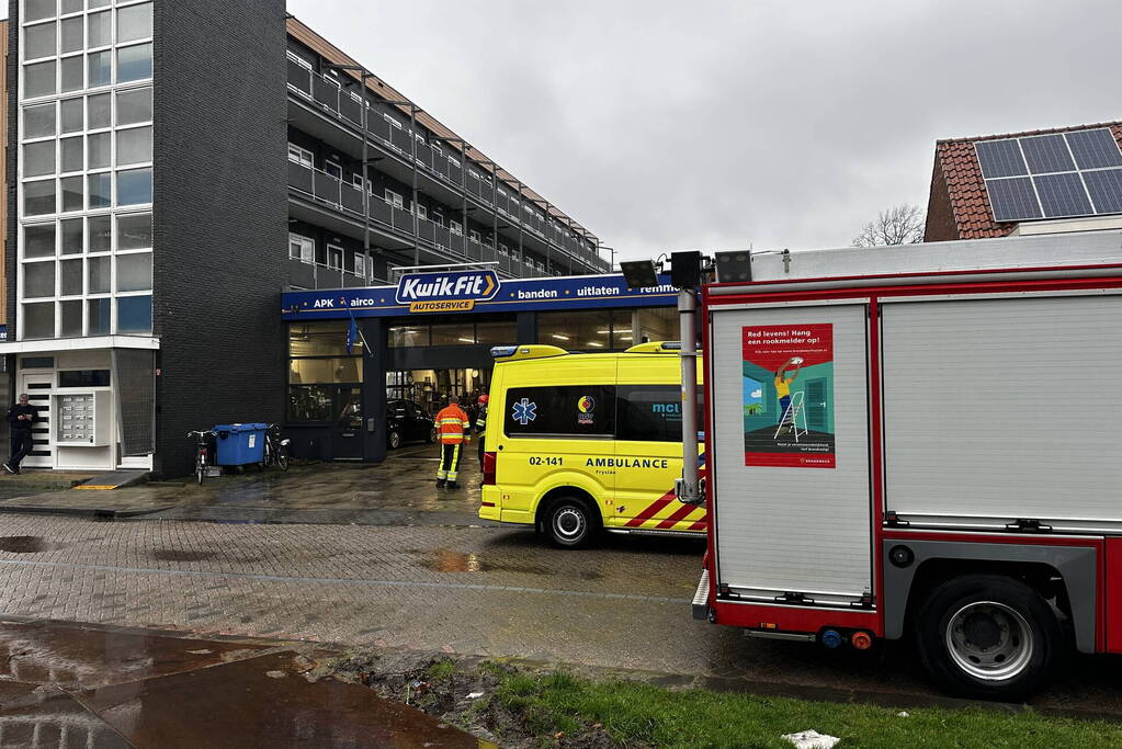 Kwikfit ontruimd vanwege hoge concentratie Koolmonoxide