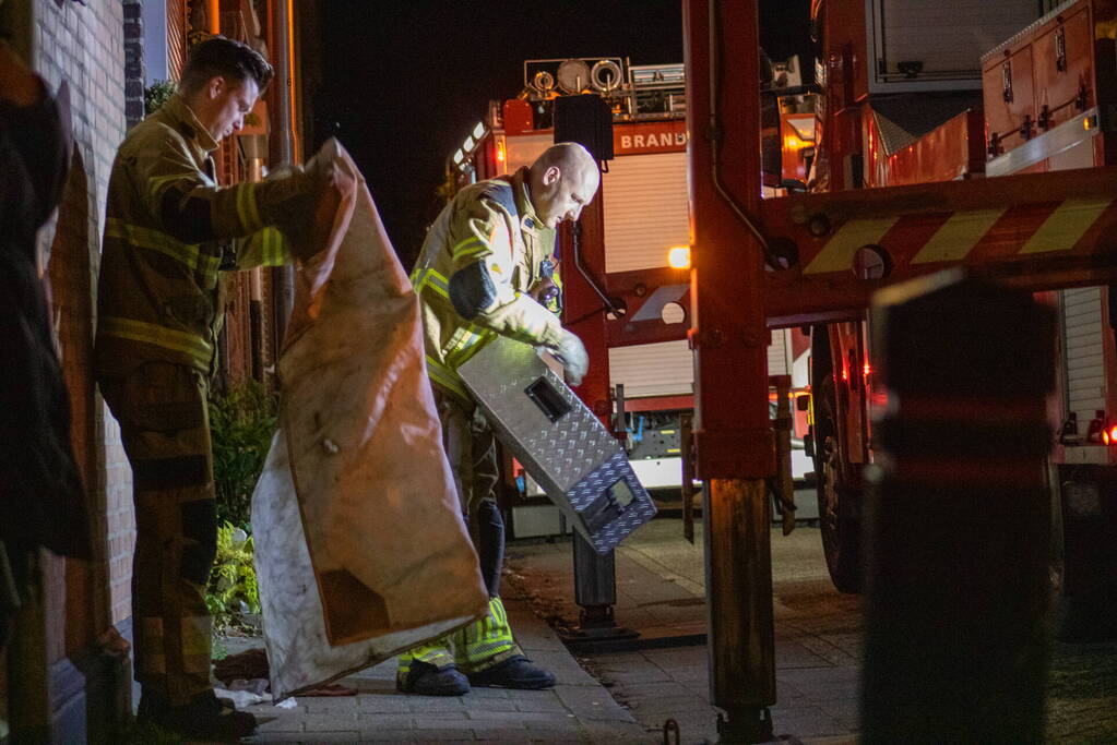 Brandweer ingezet voor schoorsteenbrand