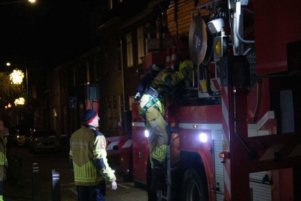 Brandweer ingezet voor schoorsteenbrand