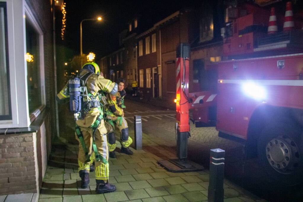 Brandweer ingezet voor schoorsteenbrand