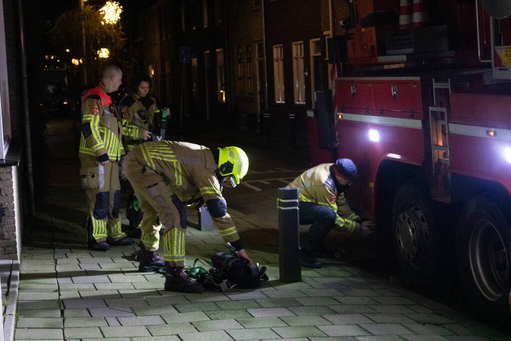 Brandweer ingezet voor schoorsteenbrand