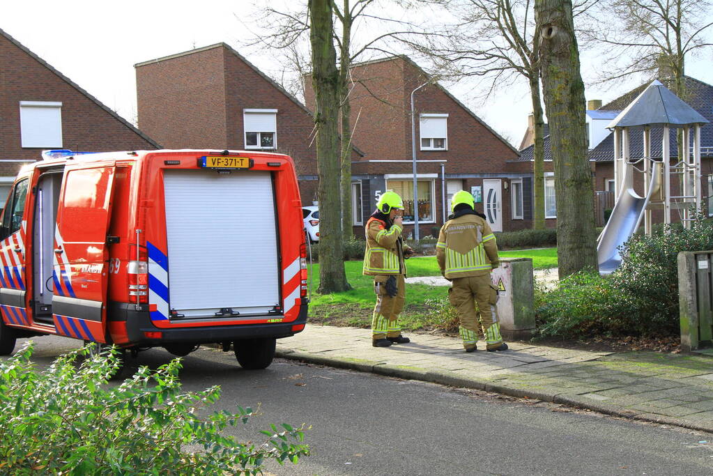 Brandweer ingezet voor rookontwikkeling in stroomkast