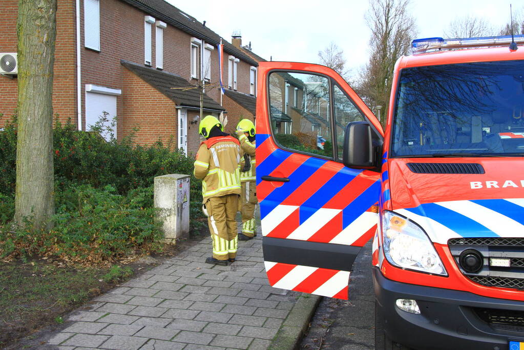 Brandweer ingezet voor rookontwikkeling in stroomkast