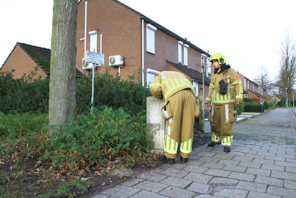 Brandweer ingezet voor rookontwikkeling in stroomkast