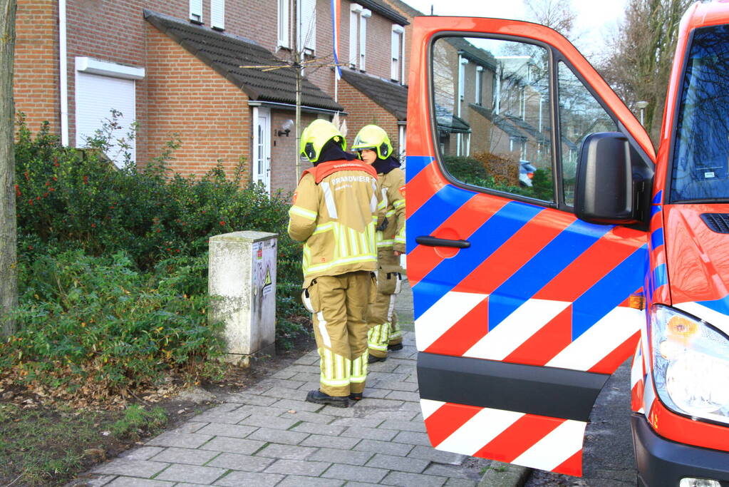 Brandweer ingezet voor rookontwikkeling in stroomkast