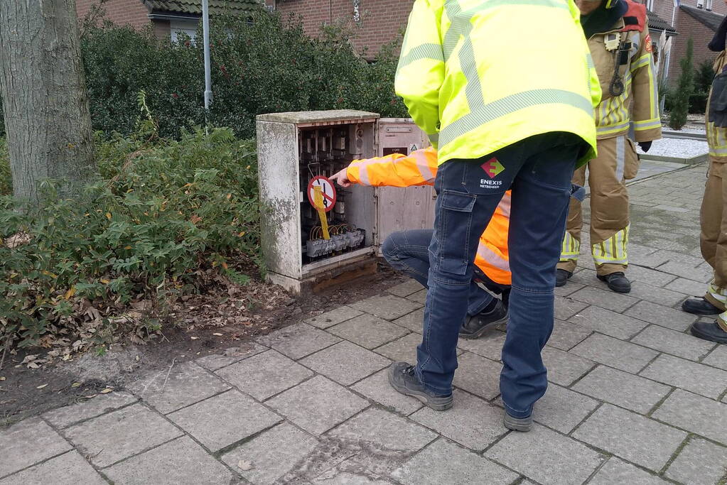 Brandweer ingezet voor rookontwikkeling in stroomkast