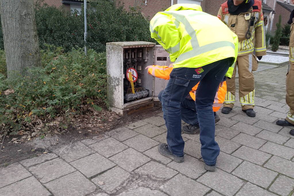 Brandweer ingezet voor rookontwikkeling in stroomkast