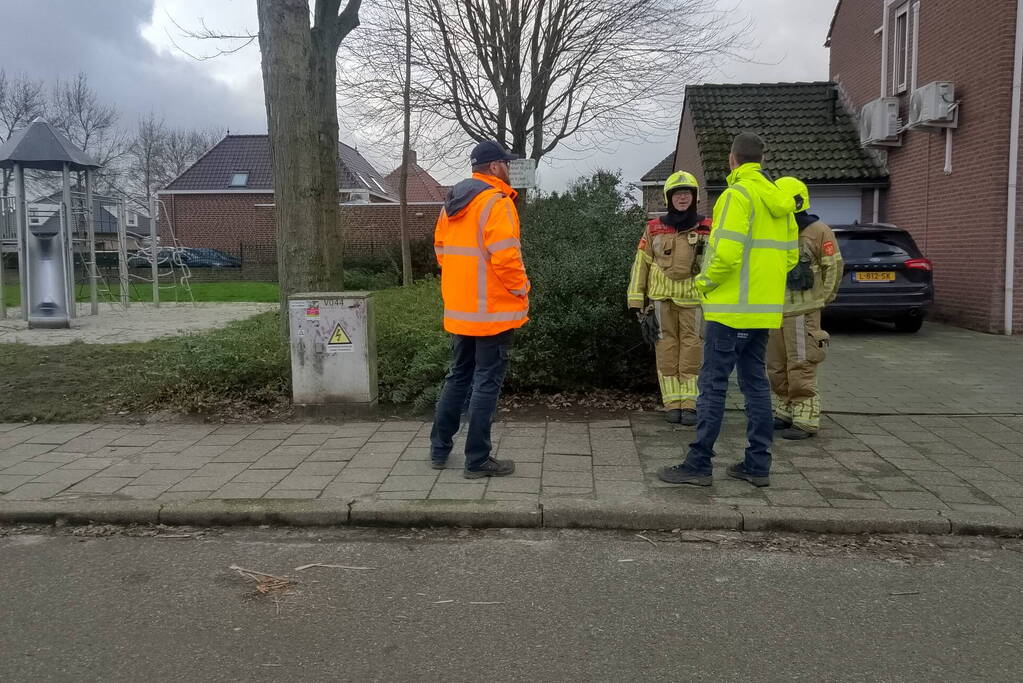 Brandweer ingezet voor rookontwikkeling in stroomkast