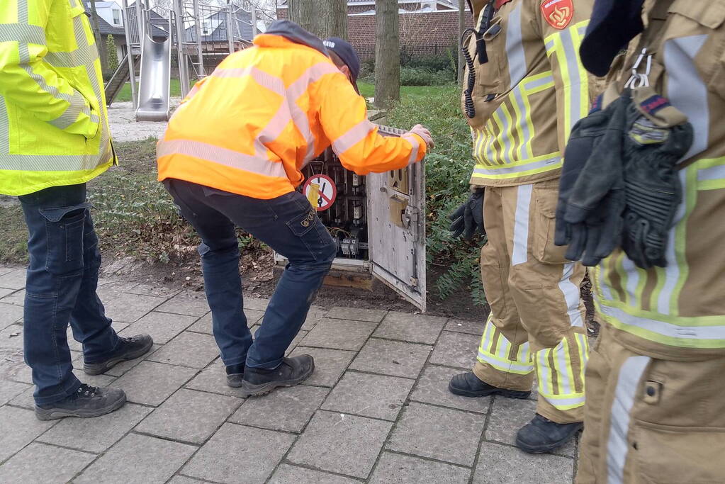 Brandweer ingezet voor rookontwikkeling in stroomkast