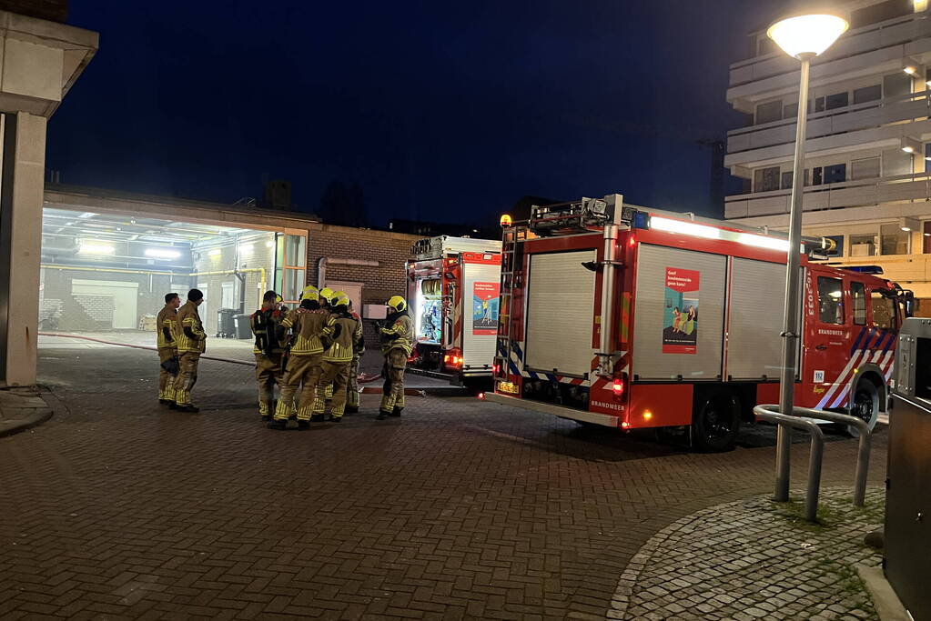 Onderzoek naar rookontwikkeling bij winkelcentrum