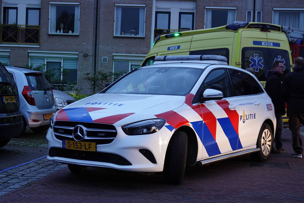 Rookontwikkeling door brand in magnetron in woon-zorgcomplex