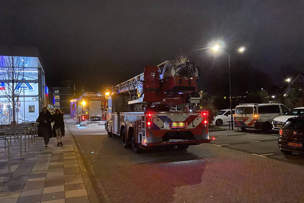 Winkelcentrum gesloten na gaslucht