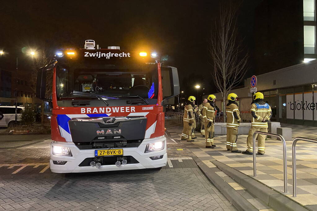 Winkelcentrum gesloten na gaslucht