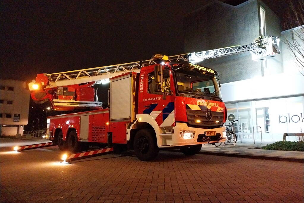 Winkelcentrum gesloten na gaslucht