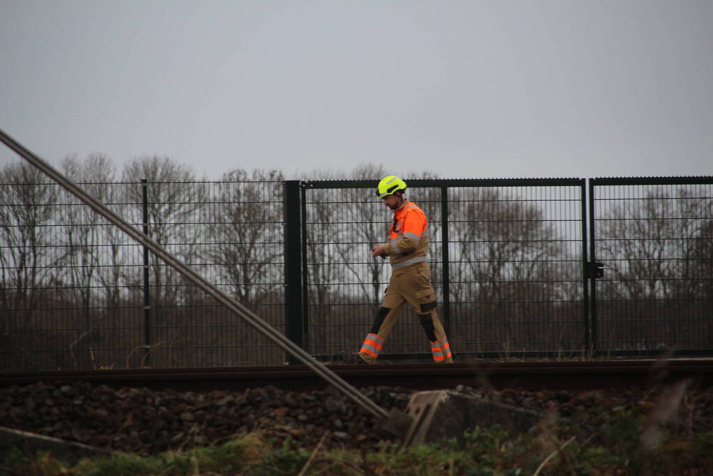 Persoon gewond bij aanrijding met trein