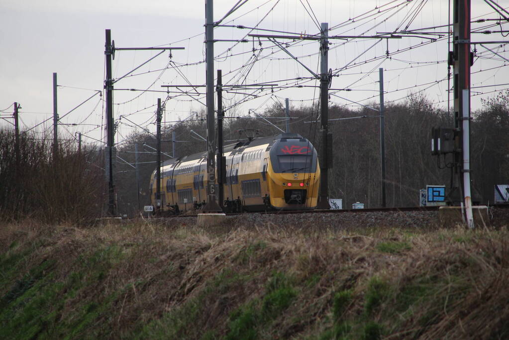 Persoon gewond bij aanrijding met trein