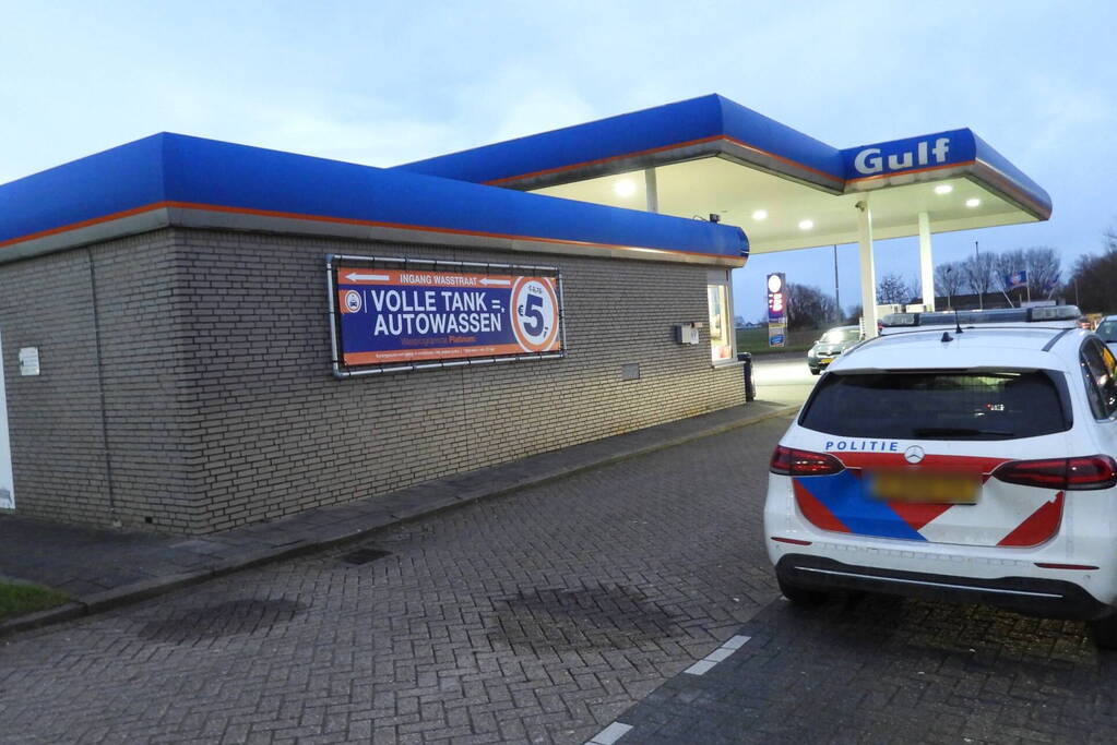 Onderzoek naar overval op tankstation