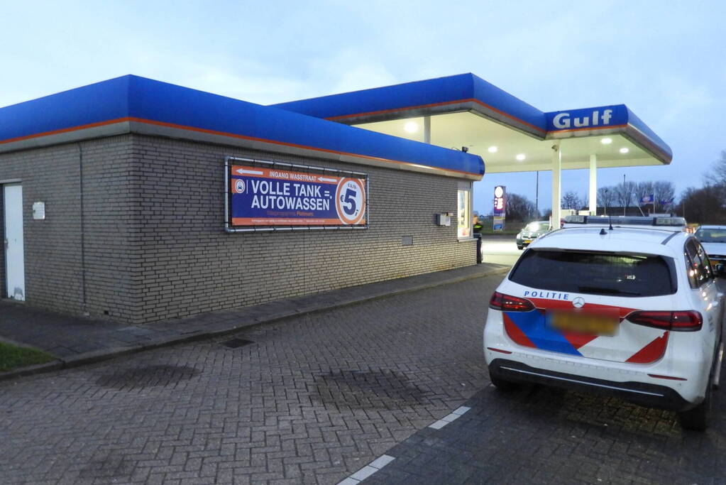 Onderzoek naar overval op tankstation