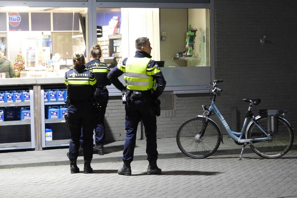 Onderzoek naar overval op tankstation