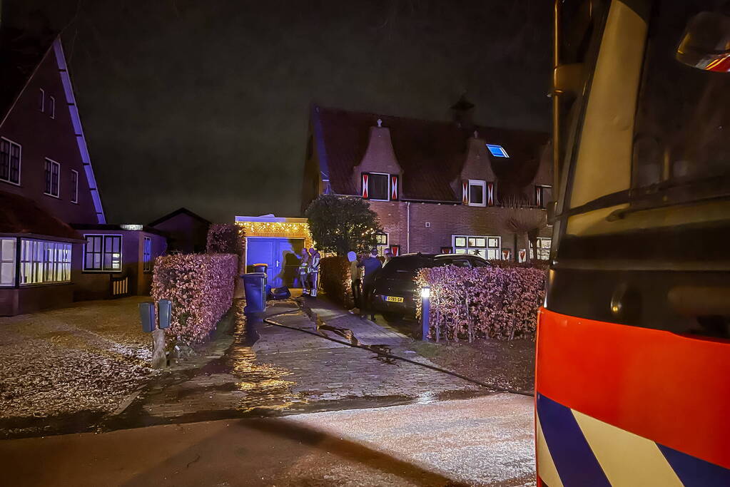 Papier kliko door brand verwoest