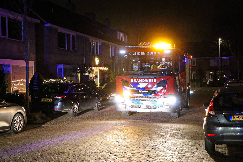 Flinke rookontwikkeling bij zolderbrand