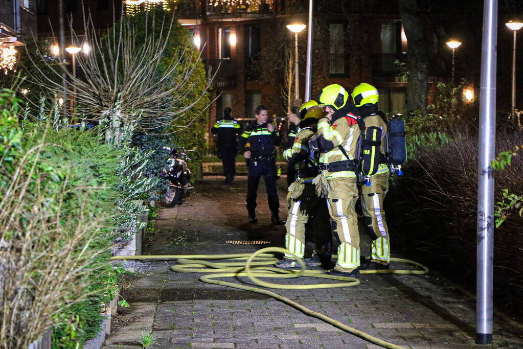 Flinke rookontwikkeling bij zolderbrand