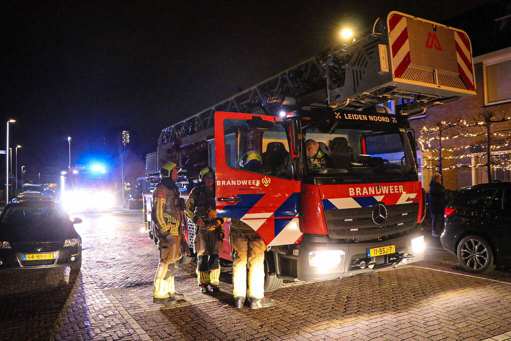 Flinke rookontwikkeling bij zolderbrand