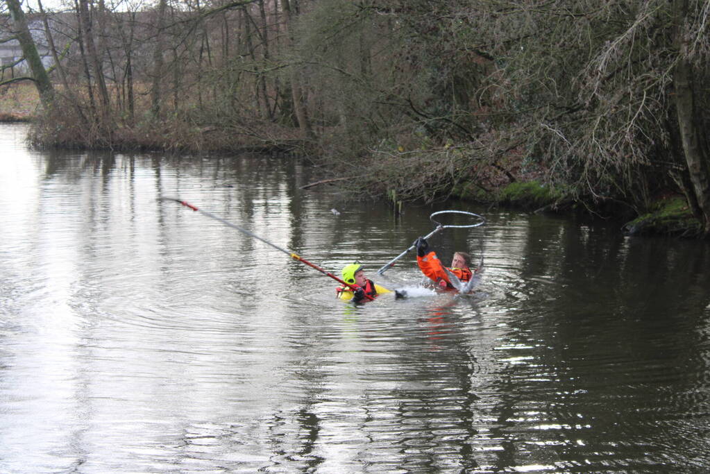 Dier gered door brandweer