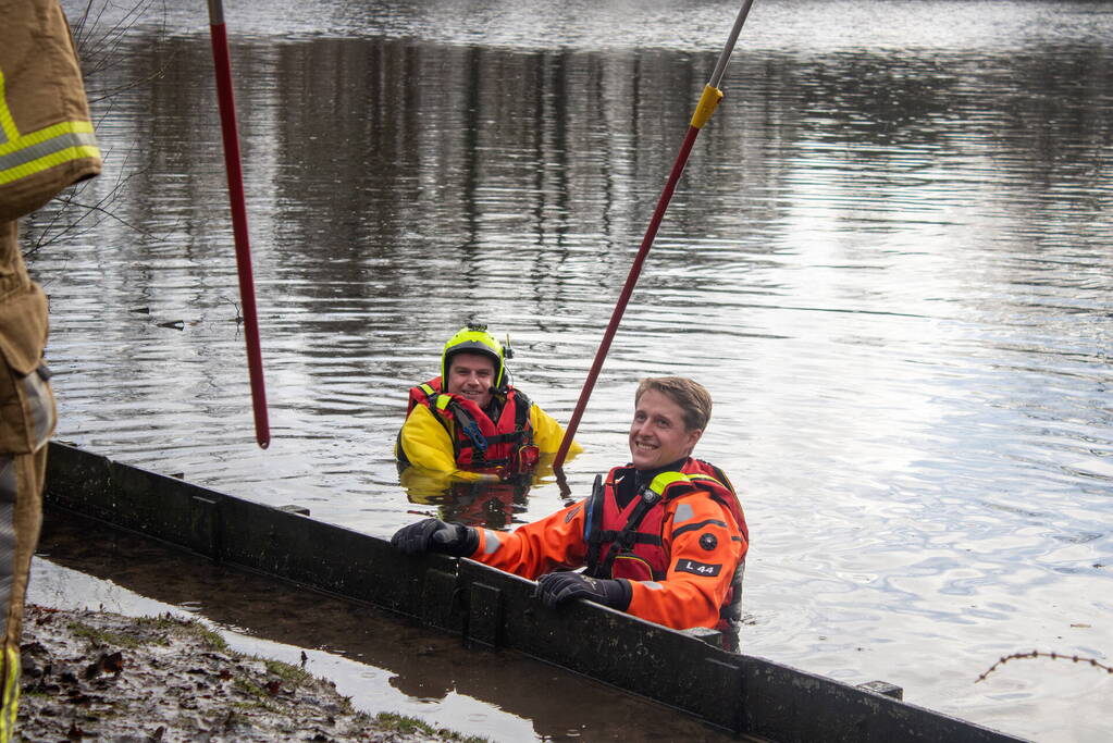 Dier gered door brandweer