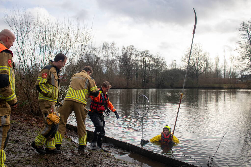 Dier gered door brandweer