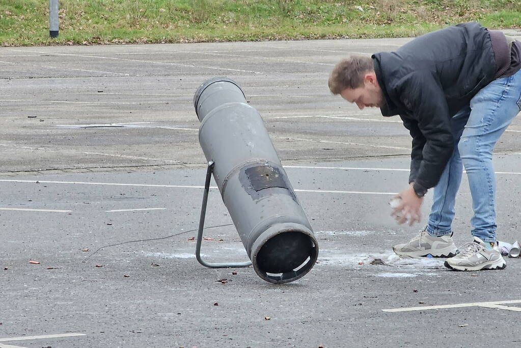 Carbidschieten trekt veel bekijks