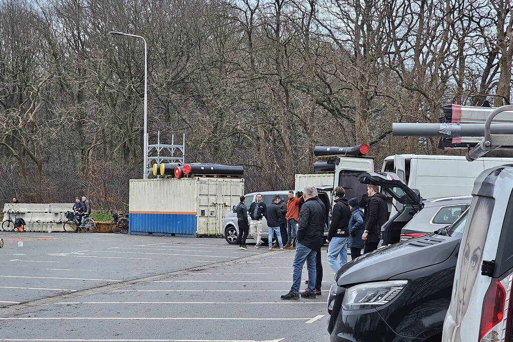 Carbidschieten trekt veel bekijks