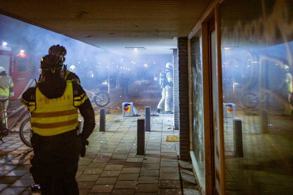 Veel rookontwikkeling bij brand in restaurant