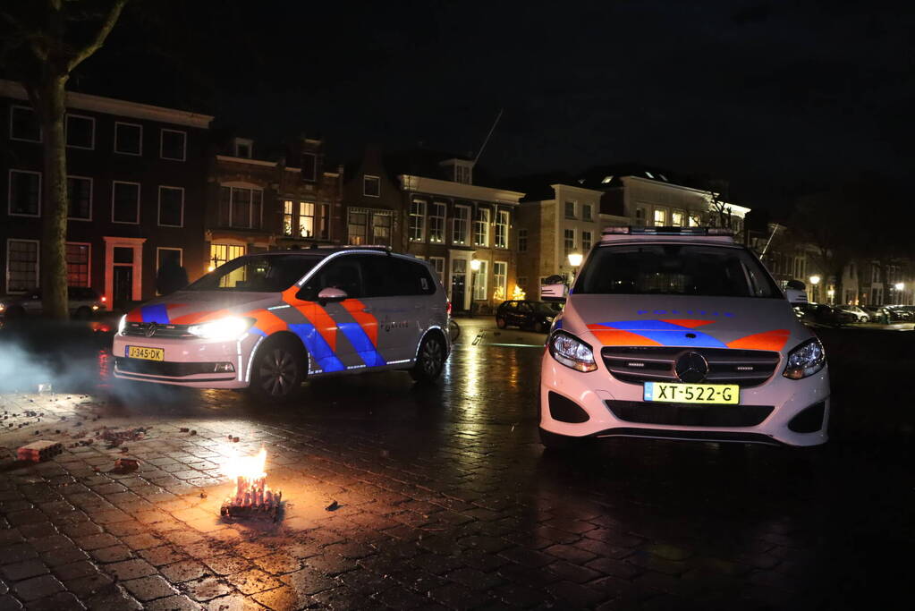 Grote politie-inzet na vernielingen en overlast in binnenstad