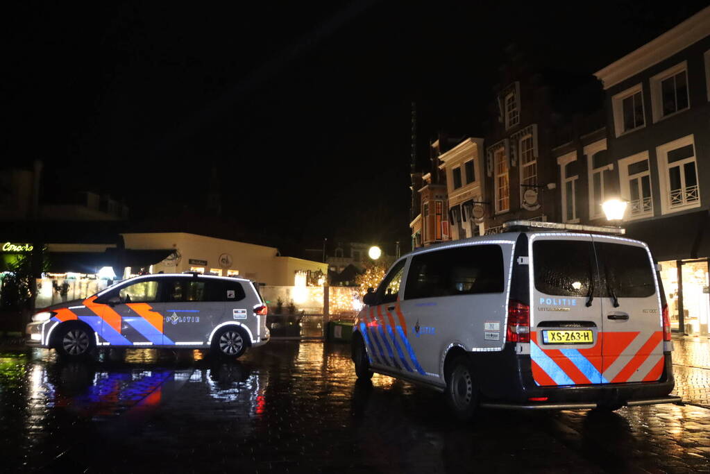 Grote politie-inzet na vernielingen en overlast in binnenstad