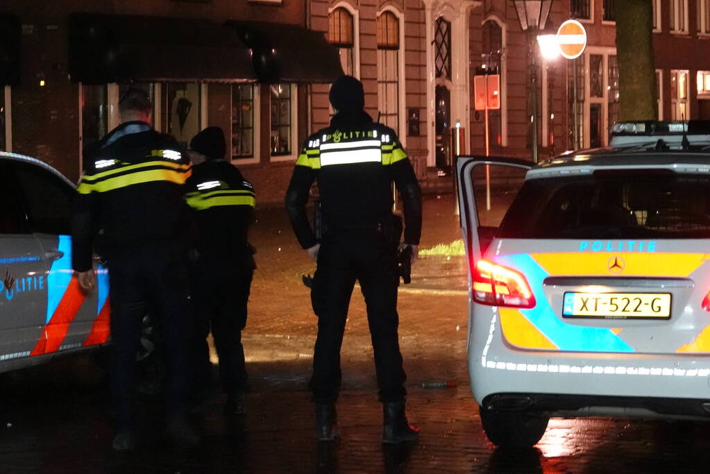 Grote politie-inzet na vernielingen en overlast in binnenstad