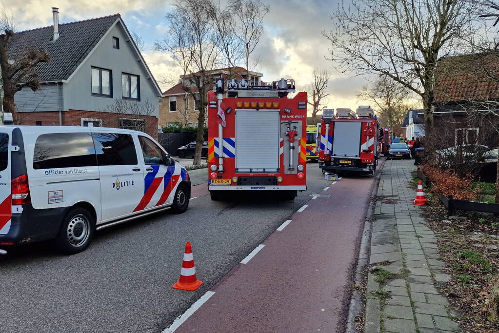 Dode bij felle brand in woning