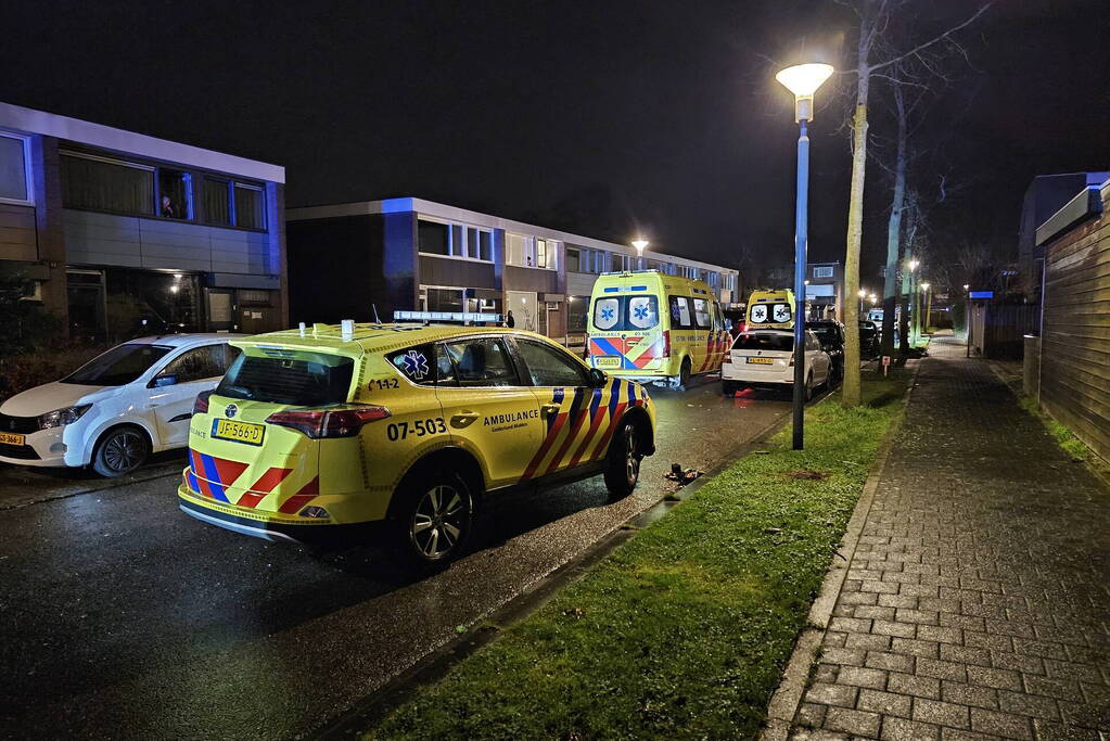 Traumateam ingezet voor noodsituatie in woning