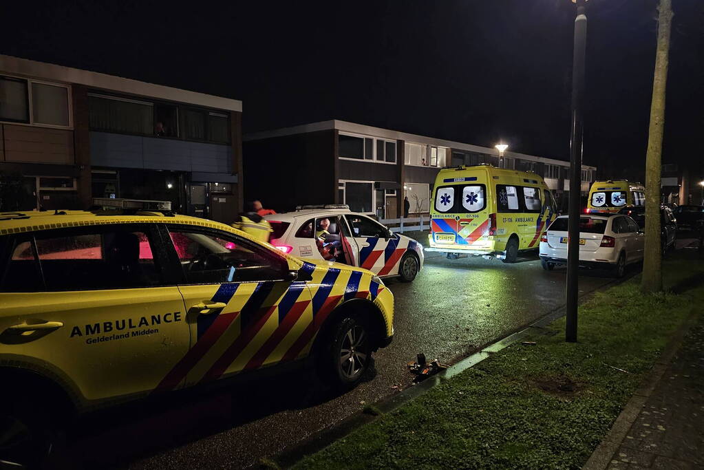 Traumateam ingezet voor noodsituatie in woning