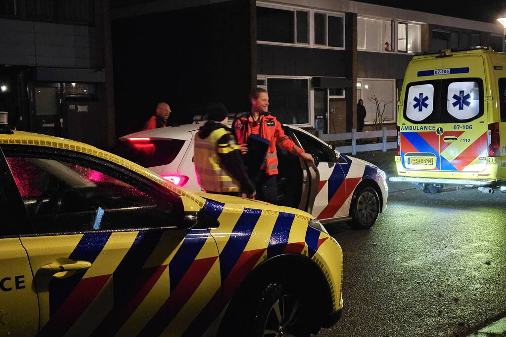 Traumateam ingezet voor noodsituatie in woning