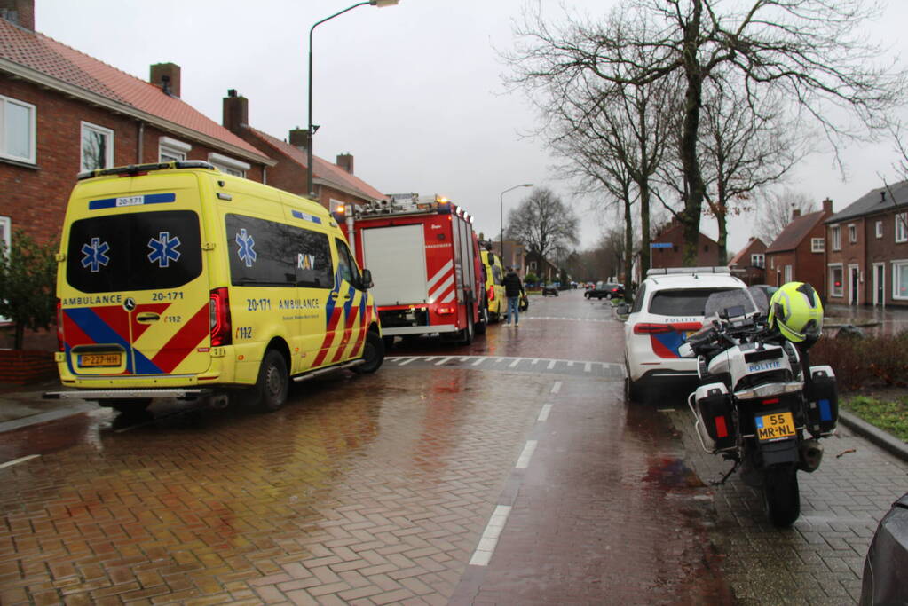 Traumateam en brandweer ingezet voor incident in woning