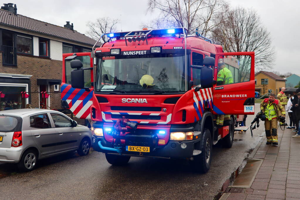 Brand in woning snel onder controle