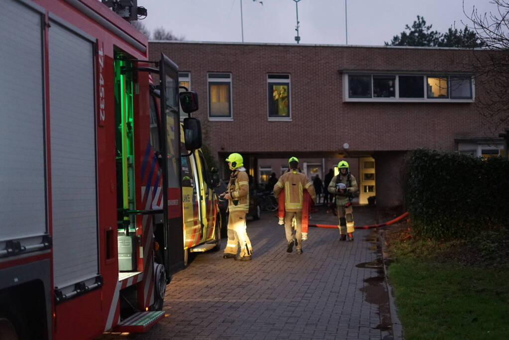 Brand bij zorginstelling voor mensen met een beperking