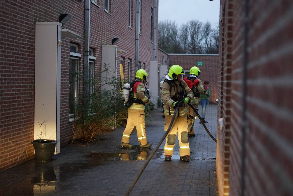 Brand bij zorginstelling voor mensen met een beperking