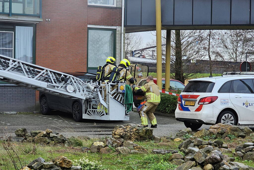 Felle brand in flatwoning